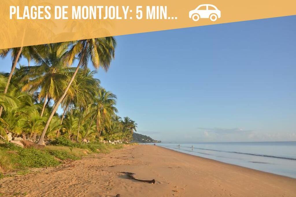 Remire-MontjolyT2 Le Cosy, Au Coeur De Montjoly, Parking, Clim公寓 外观 照片